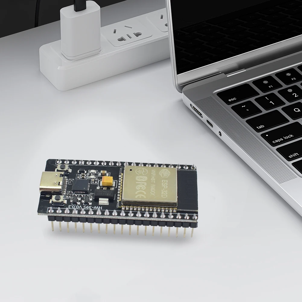 1-5PCS 32Mbit SPI Flash Board ESP32-WROOM-32 CP2102 Development Board 2412-2484MHz for Home Mobile IoT WiFi BT BLE MCU Module