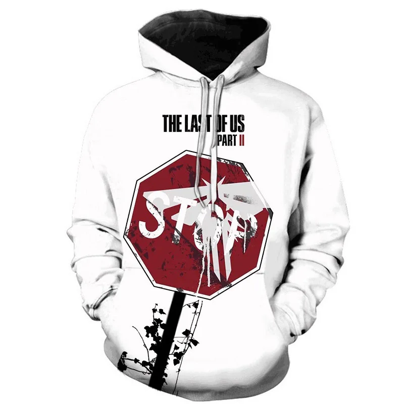 thumbnail image 1 of Sudadera con capucha de juego The Last Of Us para hombre y mujer, ropa de abrigo con estampado 3d, Unisex, de gran tamaño, a la moda, 1 of 5