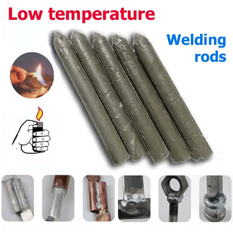 Low Temperature Cored Electrode Vacuum Welding Rods Flux Copper Aluminum Stainless Steel Water Tank Plastic Welding Strip welding rods aluminum welding rods plastic welding rods