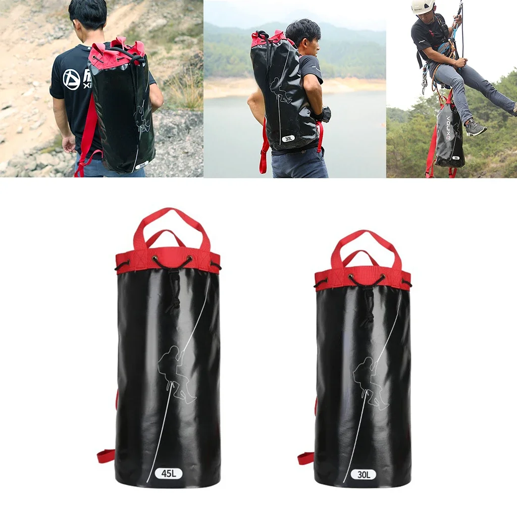 

Rope Bag Outdoor Rock Climbing Caving Rope Organizer Backpack with Drawstring Closure Outdoor Sports Accessories Dropship