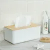 Portable Tissue Box Holder With Lid Removable Tissue Box Mini Tissue Storage Tube Holder Storage Box Desktop Napkin Organizer 4