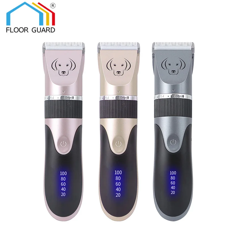 Professional Electric Pet Dog Hair Trimmer Dog Rechargeable Animals Grooming Clippers Cat Shaver Hair Cutting Machine