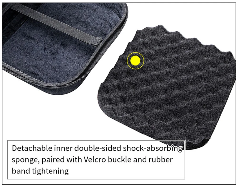 Hard EVA Storage Bag for Sennheiser HD800S Headphone Box HD800S Headset Travel Carrying Case