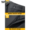 TACVASEN Men's Fleece Lined Thermal Straight Pants Warm Windproof Soft-shell Waterproof Working Outdoors Winter Casual Pants 5