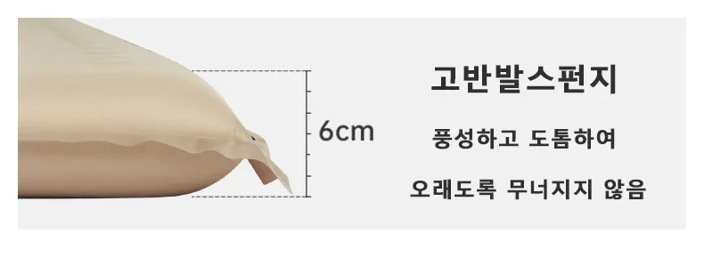 Naturehike aufblasbare Matratze, selbstaufblasende Luftmatratze mit Kissen, 6 cm dick, spleißbare Luftmatratze, Schlafmatte für 1–4 Personen – Detail 4