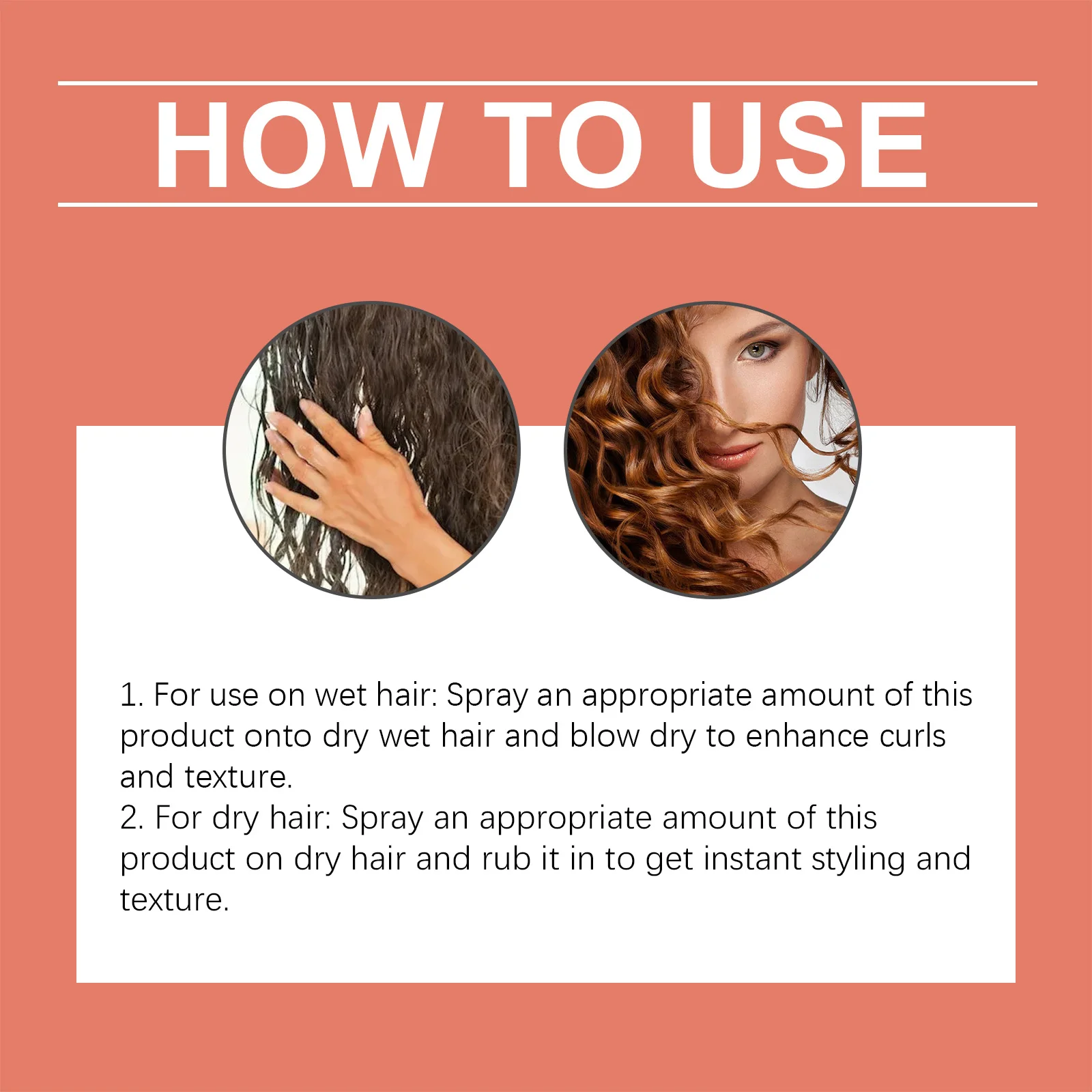 Sea Salt Hair Styling Spray Long Lasting Styling Thickening Strong Holding Non Greasy Fluffy Volumizing Mousse Hairdress Salon