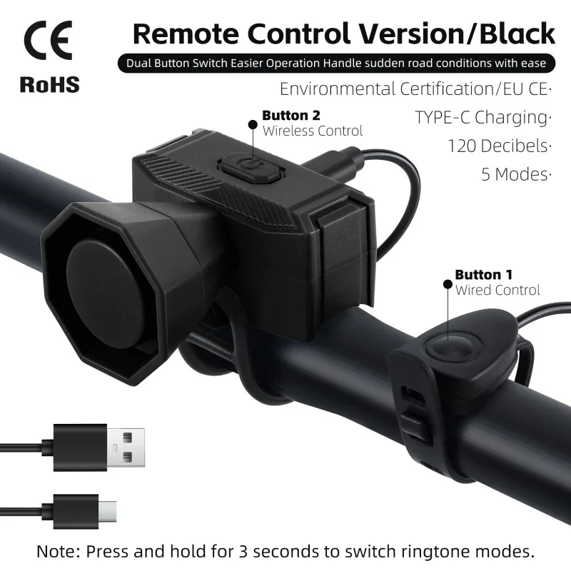 Black-Remote Control