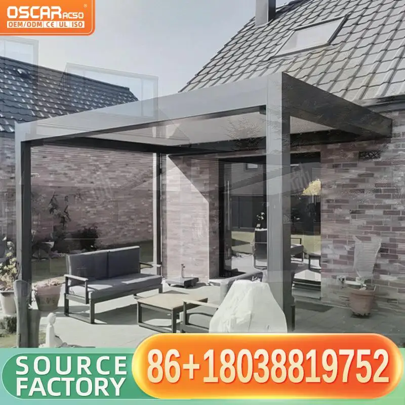 High Quality Double Car Shelter Aluminium for Parking in Outdoor and Residential Areas Pergola