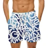 2024Abstract Pattern Men Board Shorts Swimwear Shorts Trunk Sports Pants Casual Men's 3d Tops Child Boy Beach Short Men Clothing 3