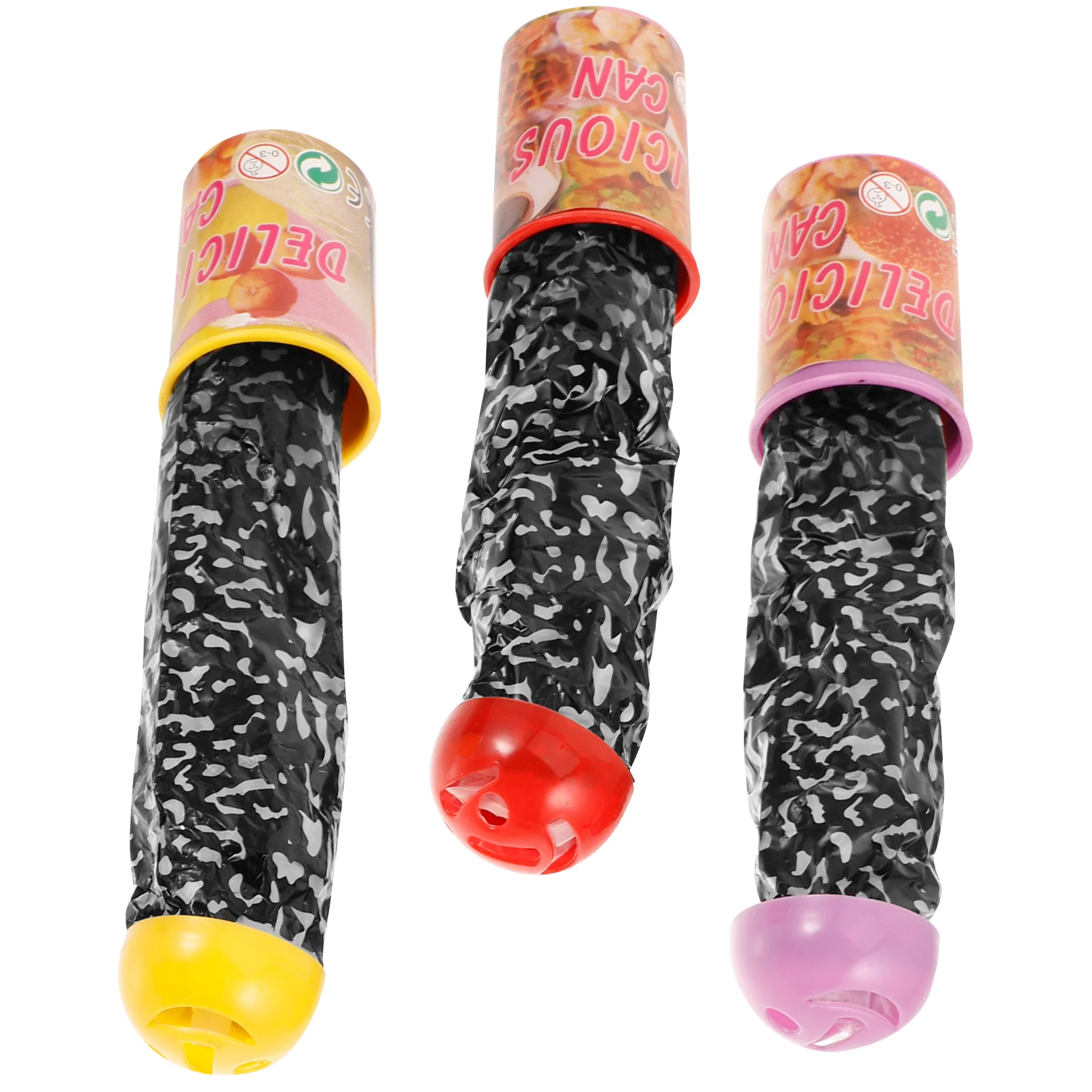 3pcs Spring Spring Snake Toy Snake Toy Candy Jar Prank Practical Joke Gift Trick Novelty Surprise Jump Collection