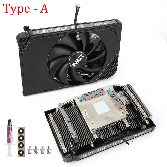 A4000 Graphics Card Replacement Heatsink For PALIT RTX 3060 StormX OC
