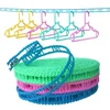 Portable Anti-skid Windproof Clothesline Fence-type Windproof Clothesline Clothesline Quilt Airing Rope Outdoor Travel Household 1