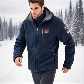 2025 جديد في الهواء الطلق القطبية جاكيت من الصوف الرجال الشتاء الحراري الصوف التكتيكية معطف رياضي ميليتار سوفتشيل المشي لمسافات طويلة في الهواء الطلق سترة الجيش