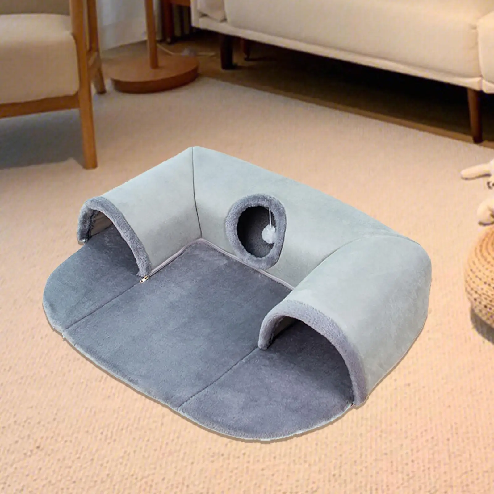 Cat Bed Toy Tunnel Cat Activity Center Ferrets Rabbit Bed Tunnels Cat Tunnel Tubes Toy for Hamster Rabbit Cats Small Animals Cat Bed Toy Tunnel Cat Activity Center Ferrets Rabbit Bed Tunnels Cat Tunnel Tubes Toy for Hamster Rabbit Cats Small Animals