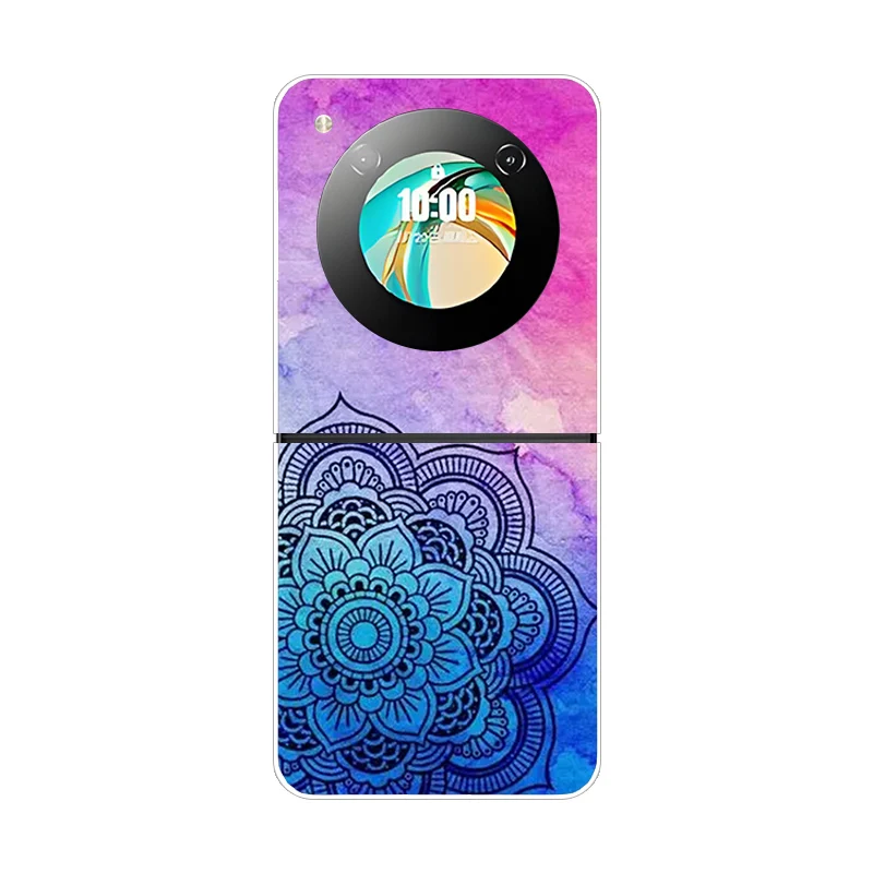 Stylish Animal Pattern Protective Transparent Phone Case - Hard Shell Cover