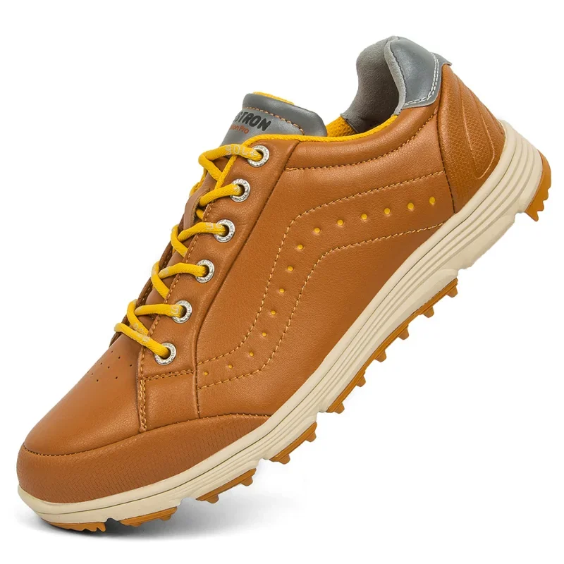 

Men Golf Shoes Spikeless New Golf Shoes for Men Golfers Wears Light Weight Walking Sneakers Male