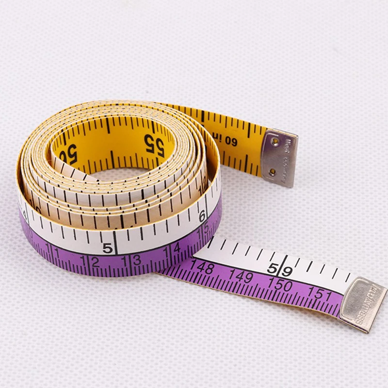 Tape Measure Measuring Tape 60in Soft Sewing Ruler Meter Sewing Tape Measure Body Clothes Ruler Kits