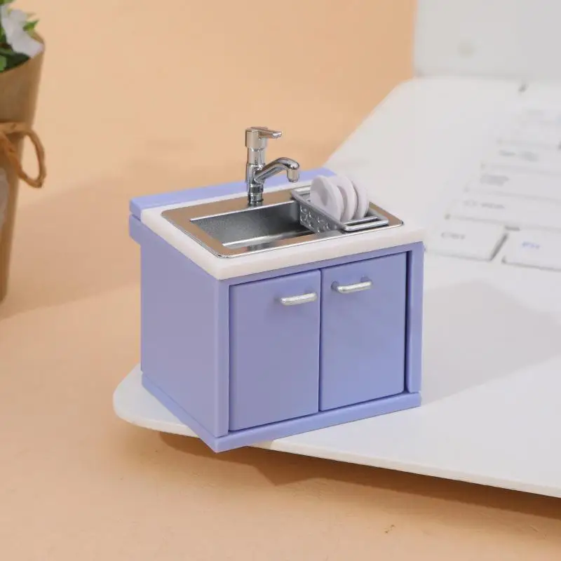 Fornello In Miniatura Per Casa Delle Bambole - Set Cucina Realistico Con Pentole, Accessori Ferro 9,9 Cm - 3