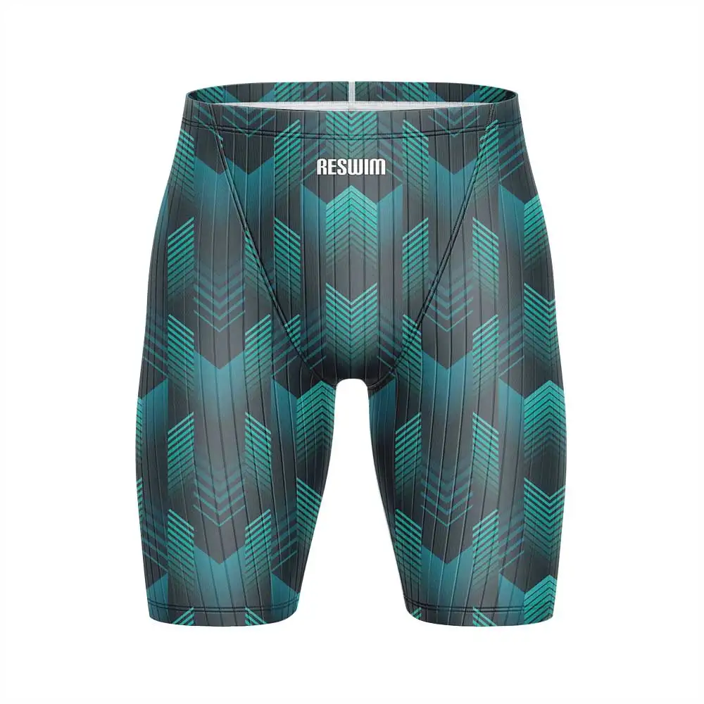 Men's Swimwear Beach Tights Shorts Trunks Jammers Endurance Athletic Swimsuits Swimming Rash Guard Trunks Quick Dry Sports Pants