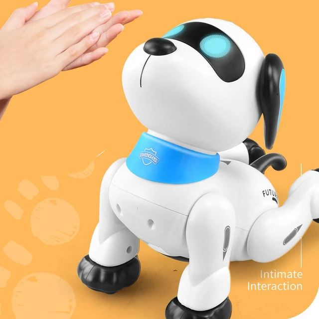 LENENG Remote Control Dog RC Robotic Stunt Puppy Voice Control Electronic Pets Dancing Robot Programmable Pet Kids Toys 5