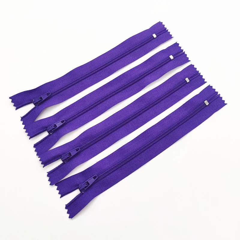 Nylon Coil Zipper 10Pcs 3# 7.5Cm-60Cm Closed Nylon Coil Zipper Suitable For Clothes 20 Colors