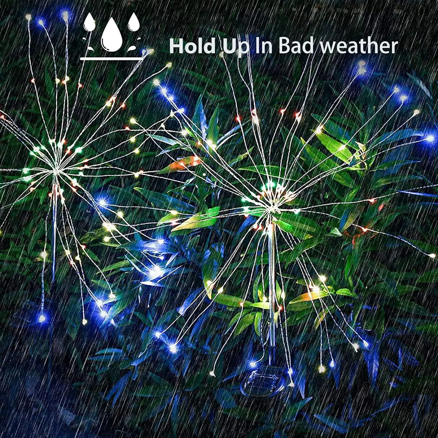 Solar Dandelion Fireworks Light Outdoor Waterproof Home Courtyard Garden Atmosphere Decoration Ground Insertion Lawn Light