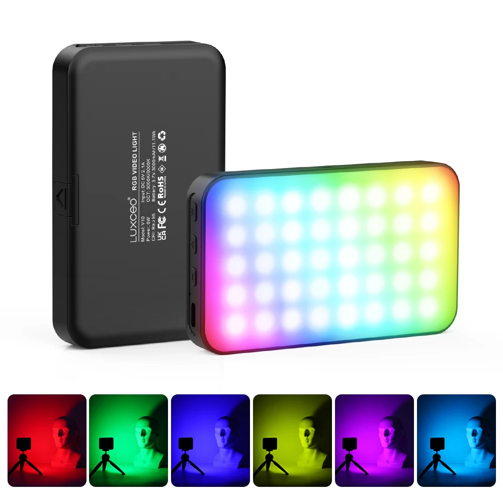 

LUXCEO V10 MINI RGB карманная фотография на фотокамере