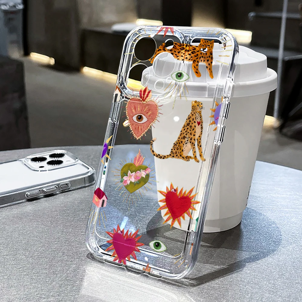 Exotic Art Design Shockproof TPU Phone Case