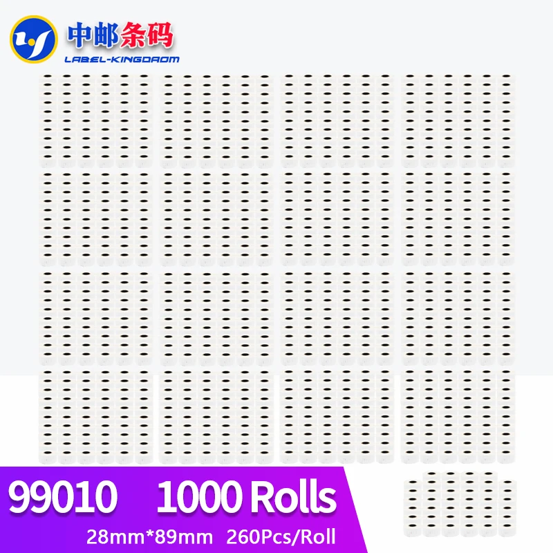 

1000 совместимые рулоны Dymo 99010 этикетка 28 мм * 89 мм 260 шт для LabelWriter400 LW450 LW450Turbo 4XL принтер Seiko SLP440