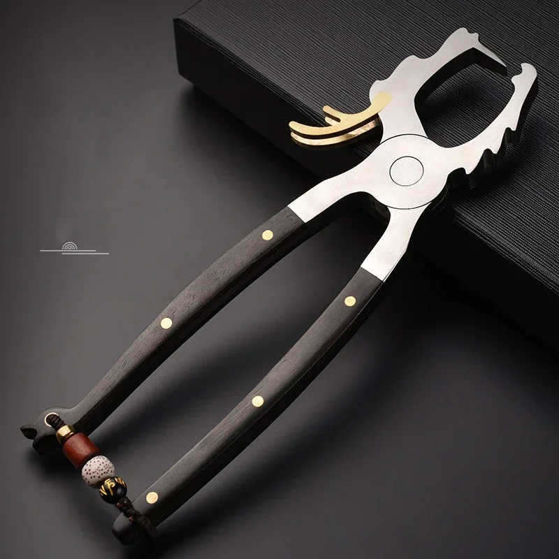 304 Stainless Tea Tongs Steel Pu'er Manual Special Brick Cake Prying Opener Tea Accessories