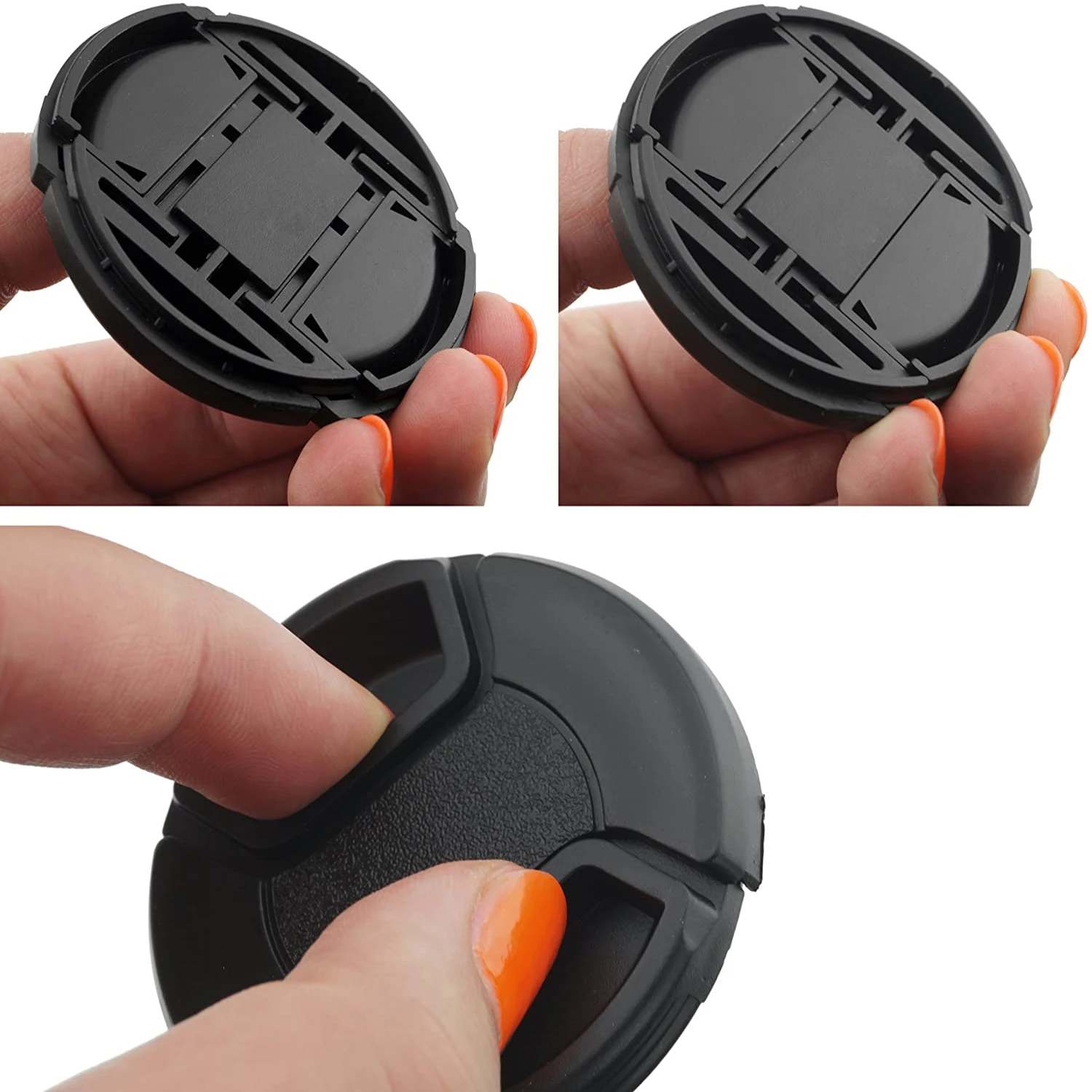 49mm 52mm 55mm 58mm 62mm 67mm 72mm 77mm 82 95mm Camera Lens Cap Holder Cover camera lens cap holder for Canon Nikon Olypums Fuji Lumix
