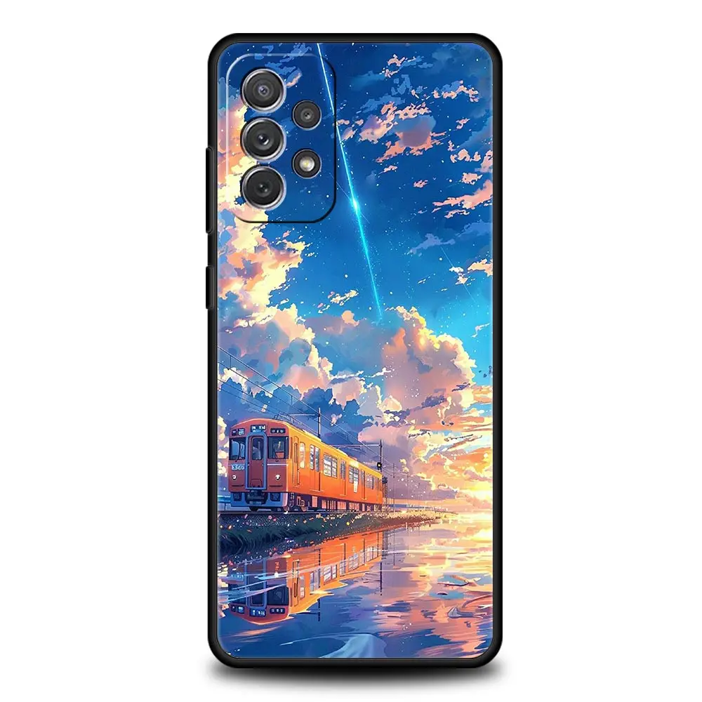Whimsical Cartoon Sky Phone Case Cover