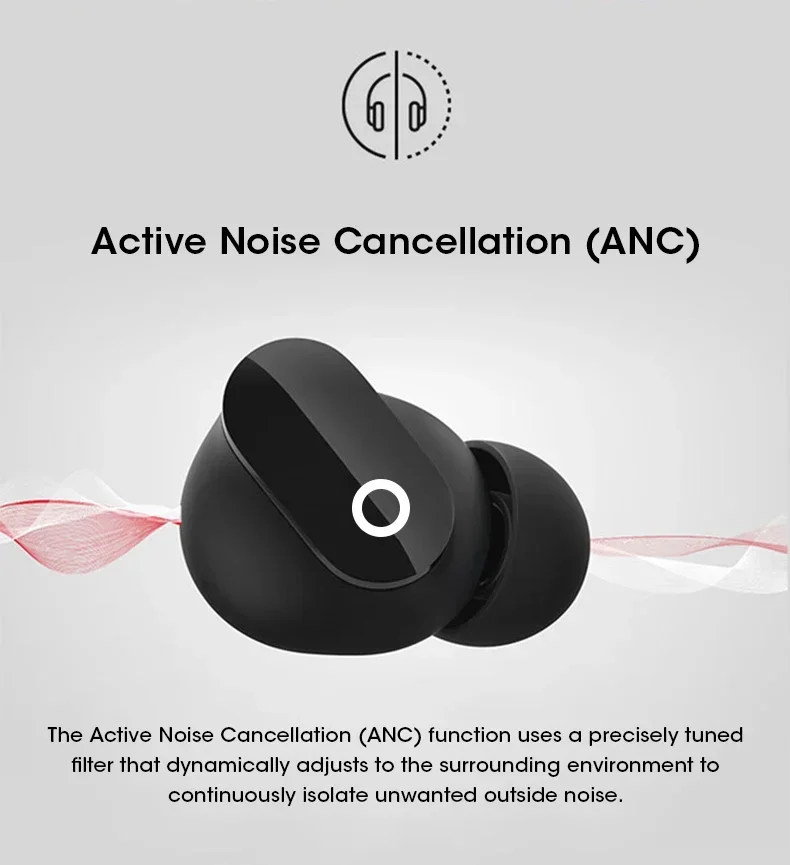 Xiaomi-auriculares inalámbricos con Bluetooth, cascos deportivos con sonido estéreo HiFi, resistentes al agua, con micrófono incorporado - Imagen 4