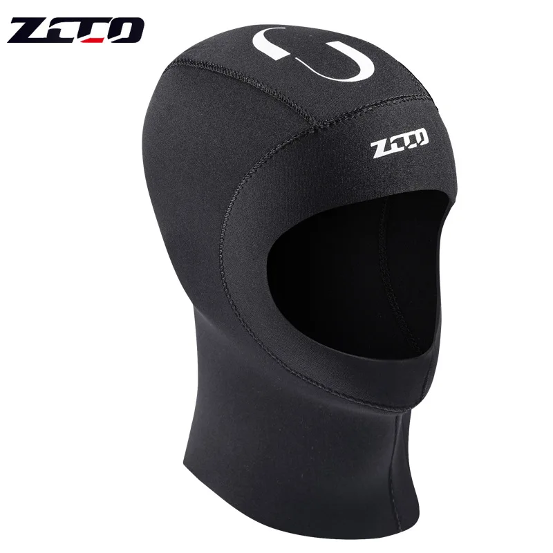 Diving Hood - Neoprene Wetsuit Dive Hood 3MM 5MM for Men Women Dive Cap Surfing Thermal Hood for Water Sports 4