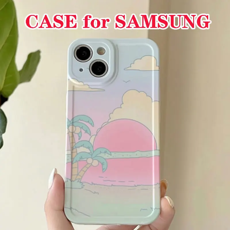 Nowy Twardy Futerał Na Samsung Galaxy S23 + S23 Ultra S22 + S22 S21 + S21 Plus S20 Fe Note9 Note10 + 4G 5G Prosta Modna Obudowa
