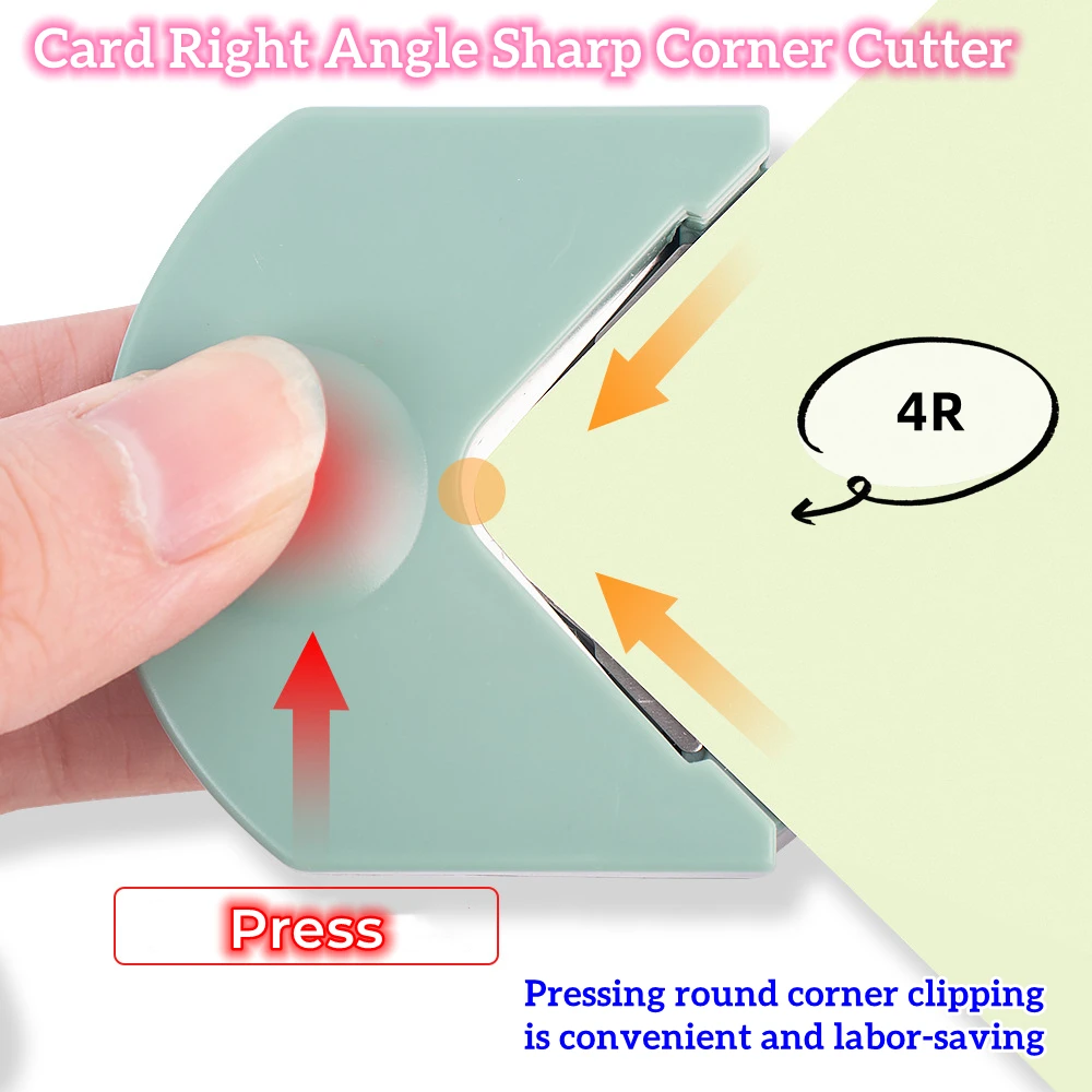 Mini Portable Corner Rounder R5 Card Paper Punch Cutter Paper Trimmer DIY  Craft Scrapbooking Tools - AliExpress