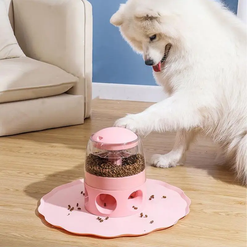 Pet Puzzle Toys Interactive Toys self-service food leaking machine Detachable Food Dispenser Slow Feeder for Training Playing