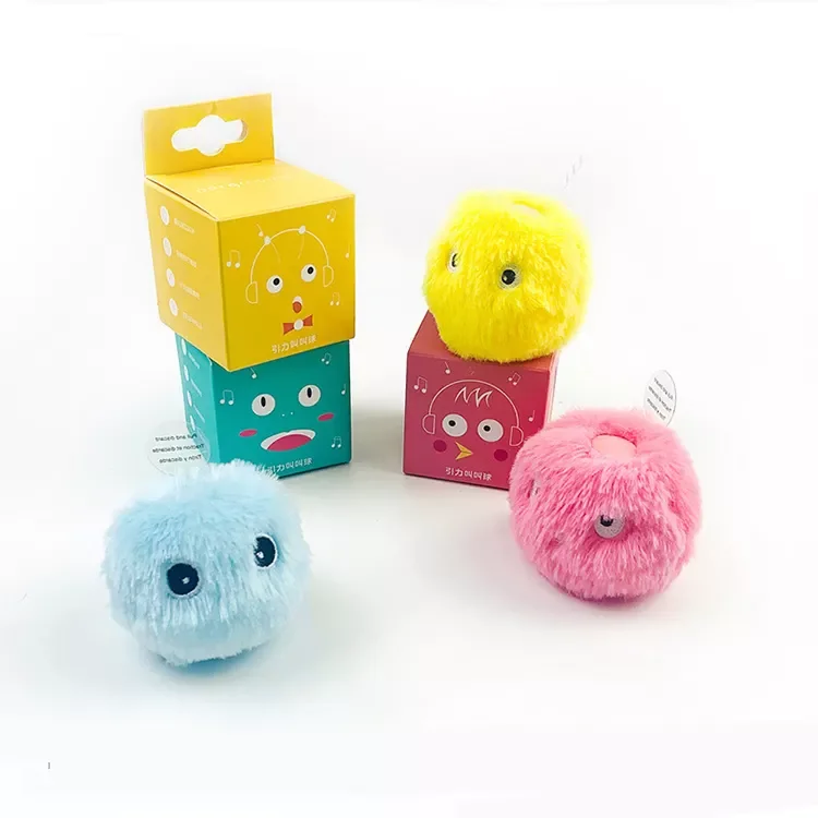 

Soft Designer Tpr Friendly Smart Interactive Pet Cute Squeaky Ball Plush Chew Toys Cat Catnip Toy