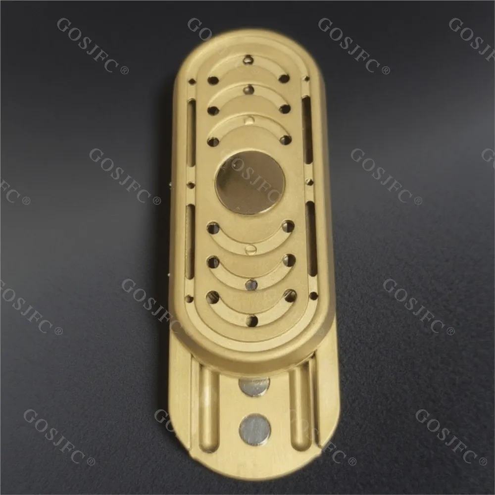 ZDEDCダブルホイールチューニングフォークストームチタンフィ