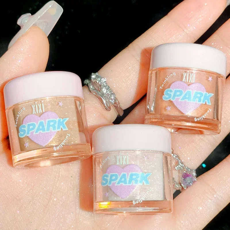 xixi Dream is clear bursting glittering highlighter powdery delicate natural fine naturally brightening daily commuting 3