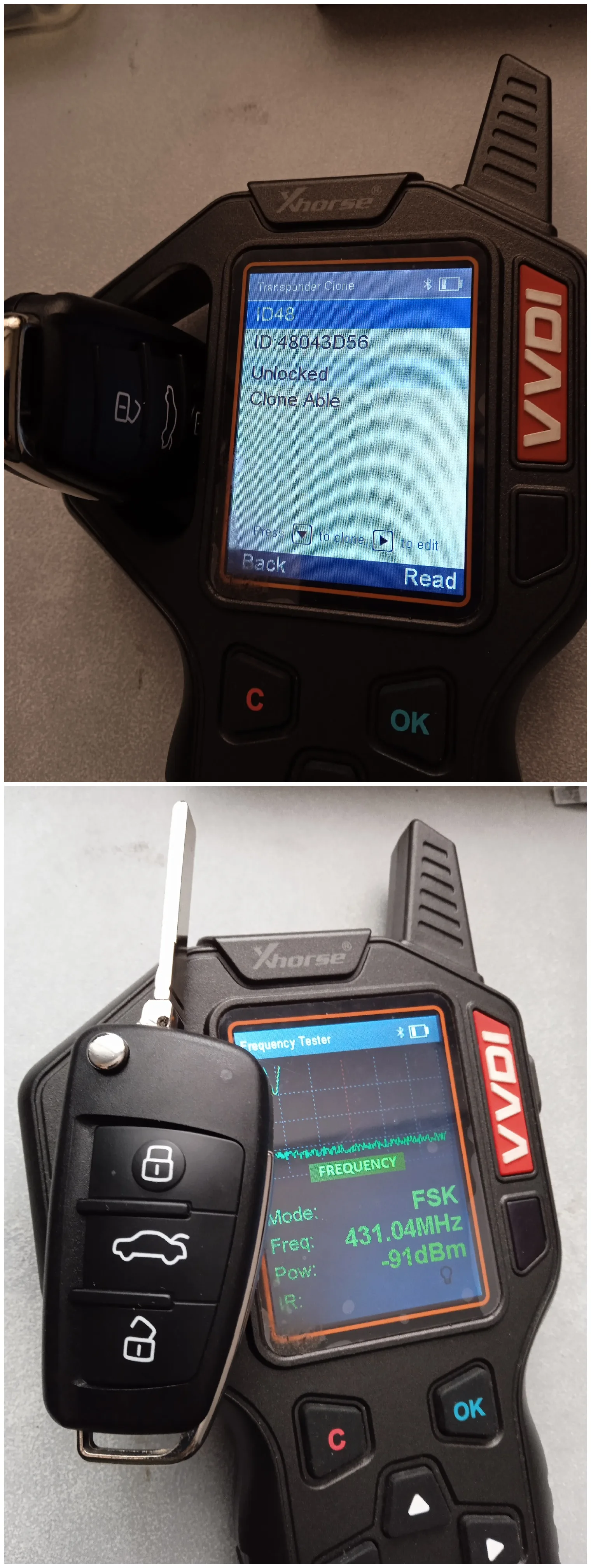 Рисунок 6 - Запасной дистанционный ключ KEYECU