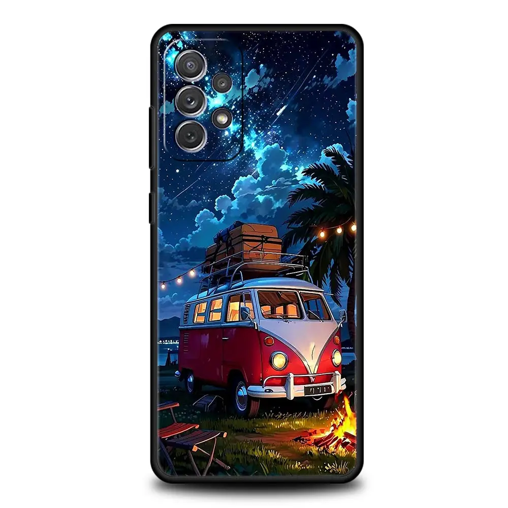 Combi Van Car Outdoor Camping Phone Case Cover