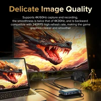 Llano Professional HDMI Live Stream Switcher 4K 60HZ Video Capture Card for Streaming Podcasting Compatible with PS5 Xbox Phone - Image 2