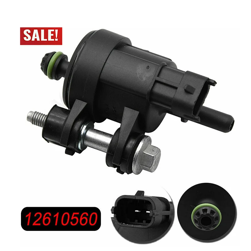 12610560 Car Vapor Canister Purge Valve Solenoid Fit For Cadillac GMC Chevrolet Buick 3.0L 3.6L V6 Models Replace OE 028014248