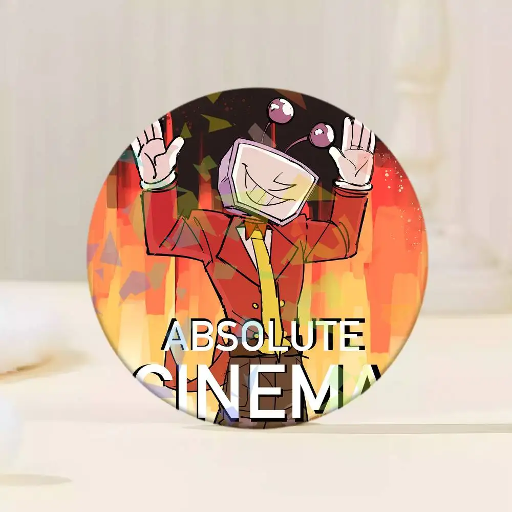 만화 게임 디델타룬 테나 밈 코인 에나멜 핀 의류 가방 액세서리 브로치 만화 공상과학 배지 선물 - AliExpress