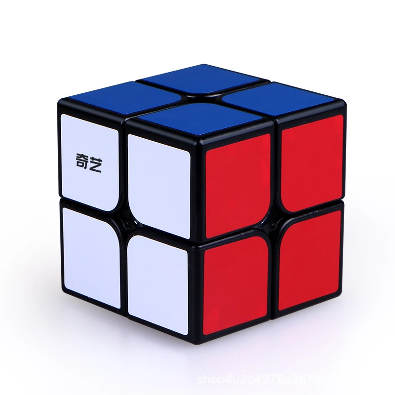 2x2 QiYi MS Magnetic Stickerless Speedcube Puzzle