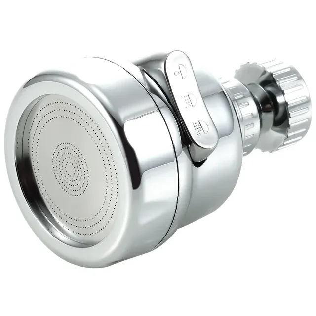 360 Degree Swivel Kitchen Faucet Aerator Adjustable Dual Mode Sprayer Filter Diffuser Water Saving Nozzle Bath Faucet Connector 4