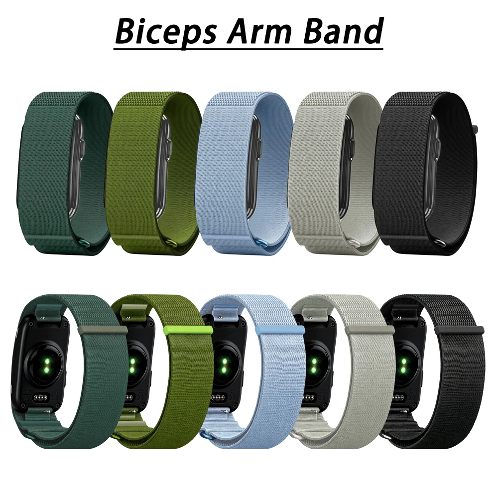 Nylon Braided Sport Watch Strap - Elastic Fitness Tracker Accessory