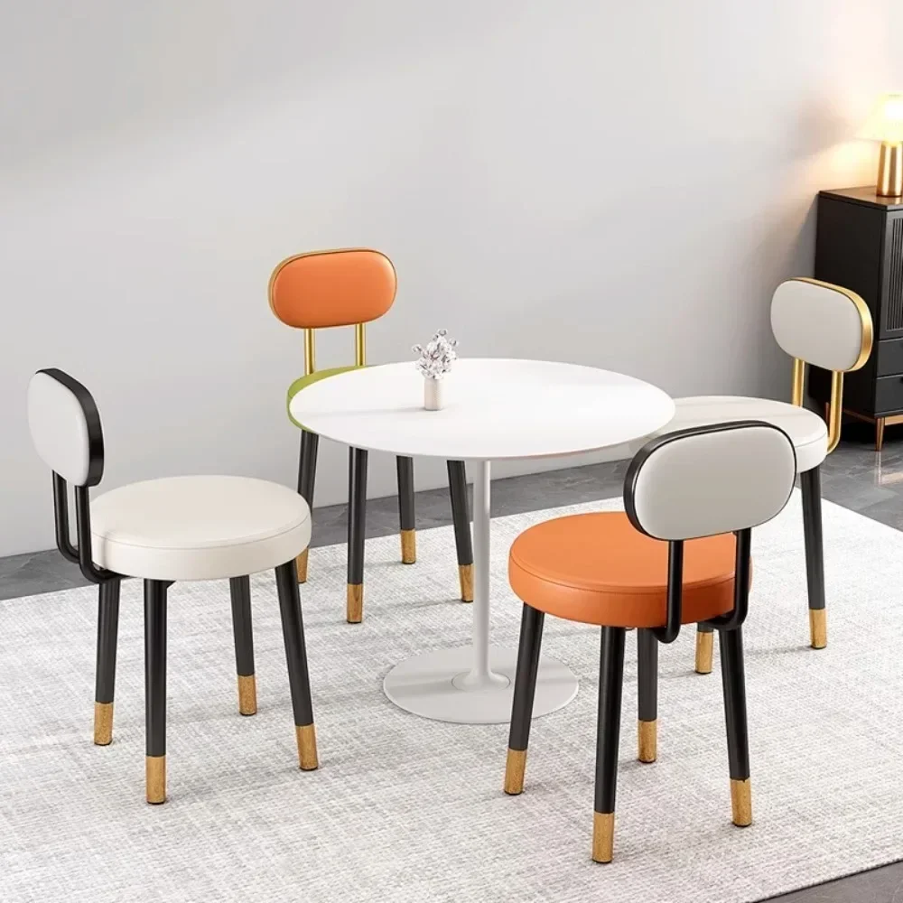 Modern Dining Chairs Modern Home Furnishings Simple Chair Bedroom Thickened Durable Dressing Luxury Household Breathable Chairs