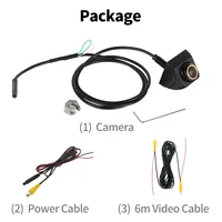 Car Rear View Camera 120 Degree Wide Angle Reverse Parking Waterproof CCD Auto Backup Monitor Universal for BMW HD Night Vision - Image 2